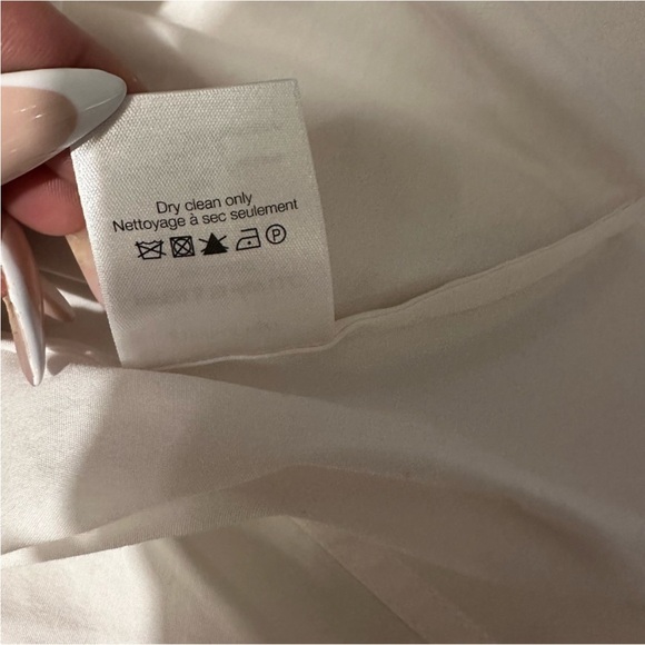 VERONICA BEARD Bab Flared-Cuff Button Down Shirt Blouse Size 00 - Picture 9 of 9